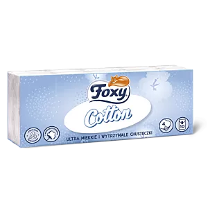Chusteczki higieniczne Foxy bawełna a'10