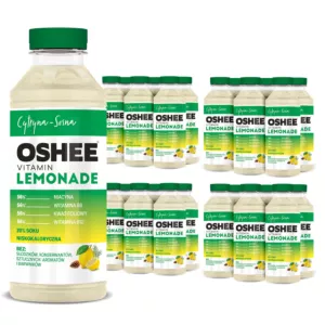 24x OSHEE Vitamin Lemonade cytryna - sosna 555 ml