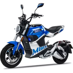 Motocykl elektryczny BILI BIKE MIKU SUPER (3000W, 40Ah, 80km/h) niebieski