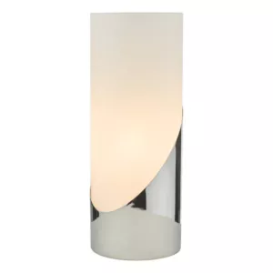 Lampa stołowa Faris Touch Table Lamp Polished Chrome Opal Glass