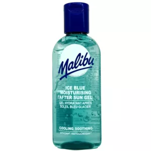 Chłodząco nawilżający żel po opalaniu z Aloe Vera Malibu Ice Blue 100 ml