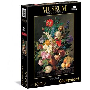 1000 Elementów Van Dael Wazon Kwiatów Clementoni