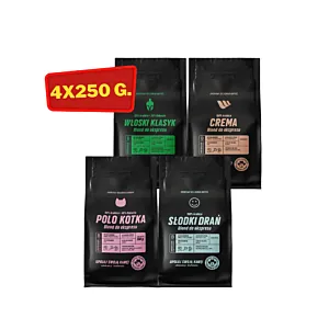Zestaw Degustacyjny Kaw Blends 4 X 250 g KAWA ZIARNISTA