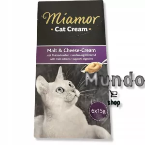 Cat Cream Smakołyk Miamor Smak Pasta słodowa z serem 90 g