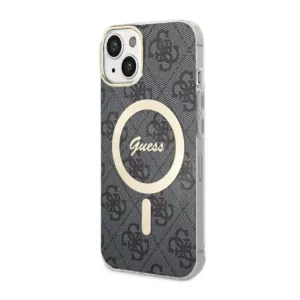 Guess 4G MagSafe - Etui iPhone 14 (Czarny)