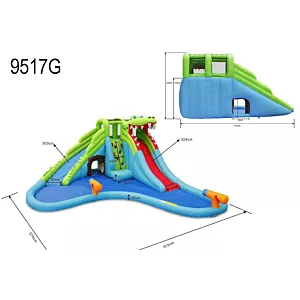 Dmuchany plac wodny Happy Hop - Krokodyl dmuchaniec