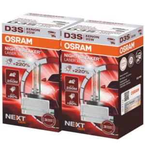 Żarniki D3S OSRAM Night Breaker Laser Next Gen