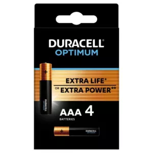 Bateria Duracell Optimum Lr03 Bl4