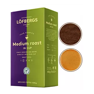 LOFBERGS Medium Roast in Cup - Kawa mielona 500g