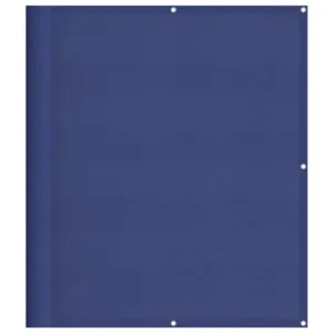 Parawan balkonowy, niebieski, 120x700 cm, 100% poliester Oxford