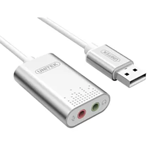 Unitek Karta dźwiękowa USB STEREO; Y-247A