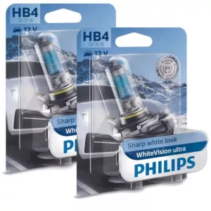 Białe żarówki HB4 PHILIPS White Vision ultra 4200K