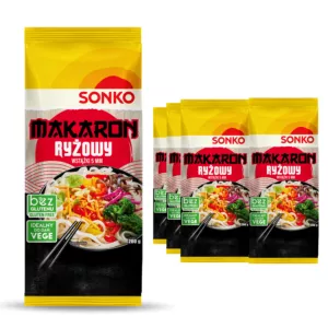 12x SONKO Makaron ryżowy 5mm 200g