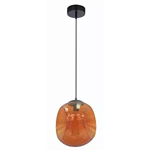 CLUB LAMPA WISZĄCA 28 1X60W E27 POMARAŃCZOWY