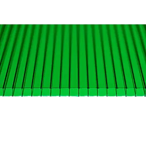 Poliwęglan komorowy 1500x1050 zielony 6 mm