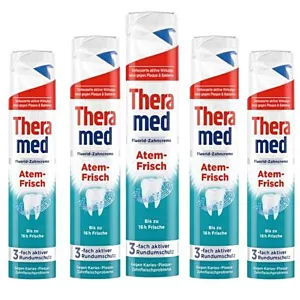 5x Pasta do zębów THERAMED Atem-Frish 100 ml