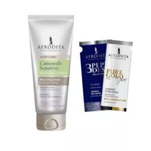 Afrodita Camomile Sensitive Krem Odżywczy + 2 Próbki