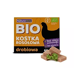 BIO Kostka Rosołowa Drobiowa 66g- Naturavena