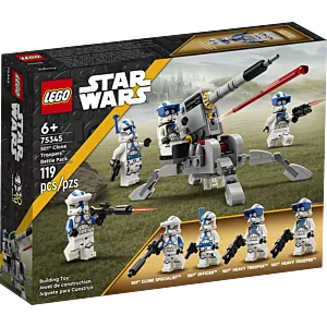 Klocki LEGO Star Wars Zestaw bitewny żołnierze-klony z 501. legionu 75345