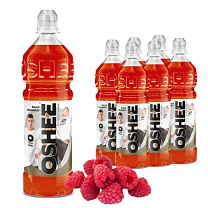 6x OSHEE TEAM O Isotonic Drink raspberry malina 750 ml