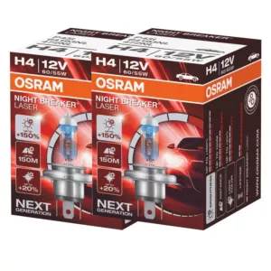 Mocne żarówki H4 OSRAM Night Breaker Laser +150%