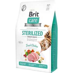 BRIT Care Grain-Free Sterilized Urinary - sucha karma dla kota -  2 kg