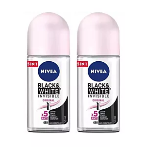 2x Antyperspirant w kulce Nivea Women Invisible Black&White Original 50 ml