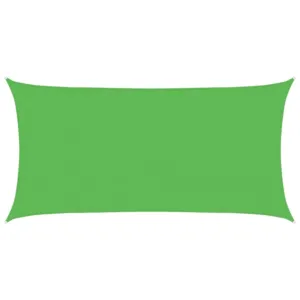 Żagiel przeciwsłoneczny, 160 g/m², jasnozielony, 2x4 m, HDPE