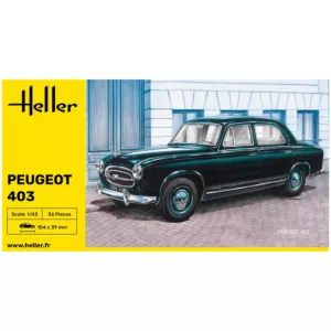 Samochód Peugeot 403 model do sklejania Heller