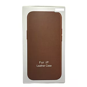 Etui Case Leather Skórzane do iPhone 12 i 12 Pro