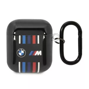 BMW Multiple Colored Lines - Etui AirPods 1/2 gen (Czarny)