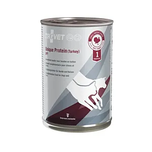 Trovet Dog/Cat Unique Protein UPT Indyk puszka 400g