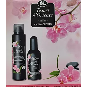 Tesori d'Oriente China Orchid: perfum 100ml + dezodorant 150ml