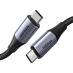 Kabel USB-C 3.1 Gen.2 UGREEN US355, PD 3.1, 5A, 100W, 4K, 10Gbps, 1m (czarny)