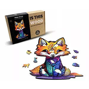Puzzle drewniane LIS | Cute Little Fox | 140 elementów | L