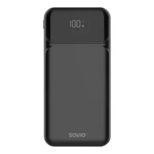 Powerbank 10000 mAh Savio BA-08 Czarny
