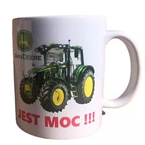 Kubek rolnika JOHN DEERE JEST MOC PREZENT