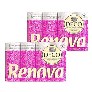 2x Papier toaletowy Renova DECO 12R