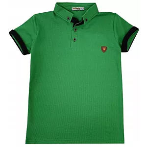 POLO POLÓWKA koszulka T-SHIRT zielony 9/10 H308B
