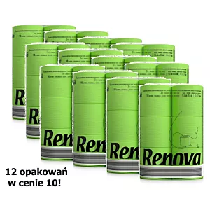 12x Zielony papier toaletowy Renova 6R