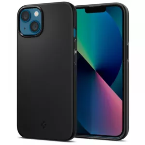 Spigen Thin Fit - Etui do iPhone 13 (Czarny)