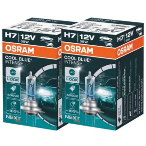 Białe żarówki H7 OSRAM Cool Blue Intense 5000K