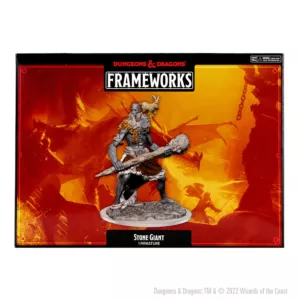 Dungeons & Dragons Frameworks Miniature Model Kit Stone Giant - Unpainted and Unassembled