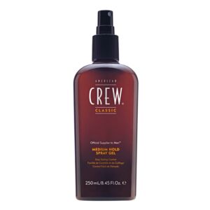 American Crew Medium Hold Spray Gel - Spray do stylizacji włosów, 250ml