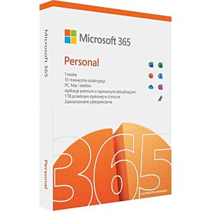 Microsoft Office 365 Personal PL BOX rok QQ2-01752 QQ2-01434 QQ2-01000