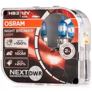 Super mocne żarówki HB3 OSRAM Night Breaker Laser