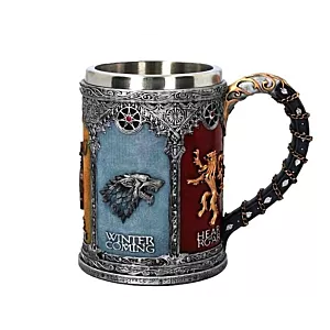 Epicki Kufel Kubek Walka o Westeros Gra o Tron Stal Nierdzewna 550 ml