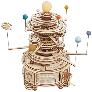 ROBOTIME Drewniane Puzzle 3D - Planetarium