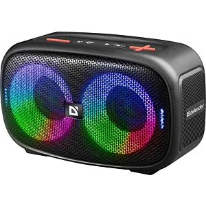GŁOŚNIK DEFENDER Q5 BLUETOOTH 5.3 20W LED/BT/FM/USB/TWS