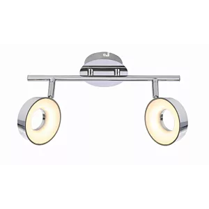 ISLA LAMPA SUFITOWA LISTWA 2X4W LED CHROM 3000K